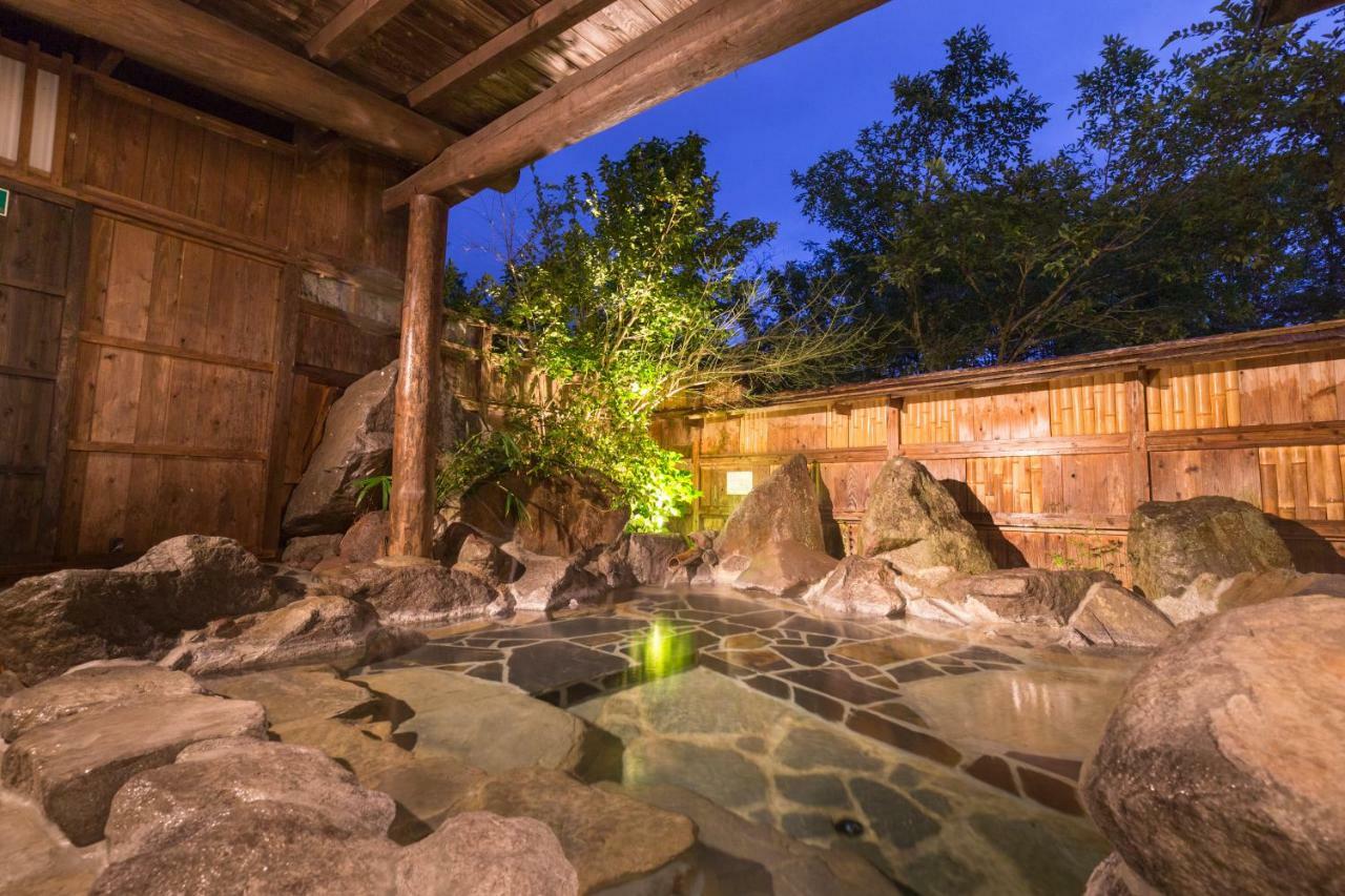 Yufuin Ryokan Dining Kitchen Zen Exterior foto